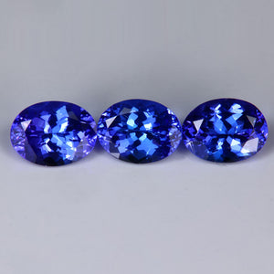 Tanzanite Oval Blue Violet Gems