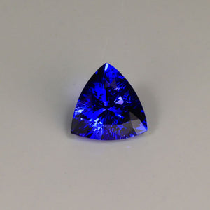 Violet Blue Trilliant Tanzanite Gemstone 1.98cts
