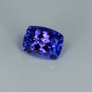 Antique Cushion Tanzanite Gemstone 2.07 Carats