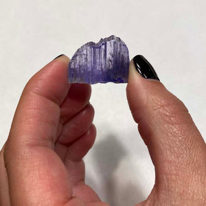 50.31ct Lavender Tanzanite Crystal with Wispy Inclusion