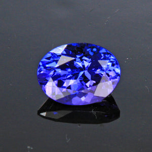 oval tanzanite gemstone