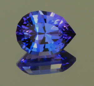 4.45 ct. Pear Shaped Tanzanite from tanzanitejewelrydesigns.com