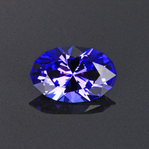 special cut oval tanzanite gemstone