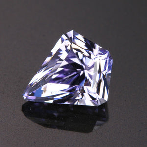 rare lavendar purple kite tanzanite gemstone