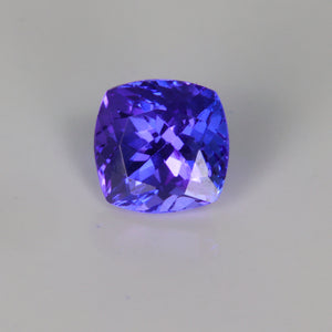 Square Cushion Tanzanite
