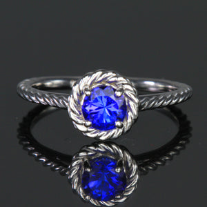 14K White Gold Tanzanite ring