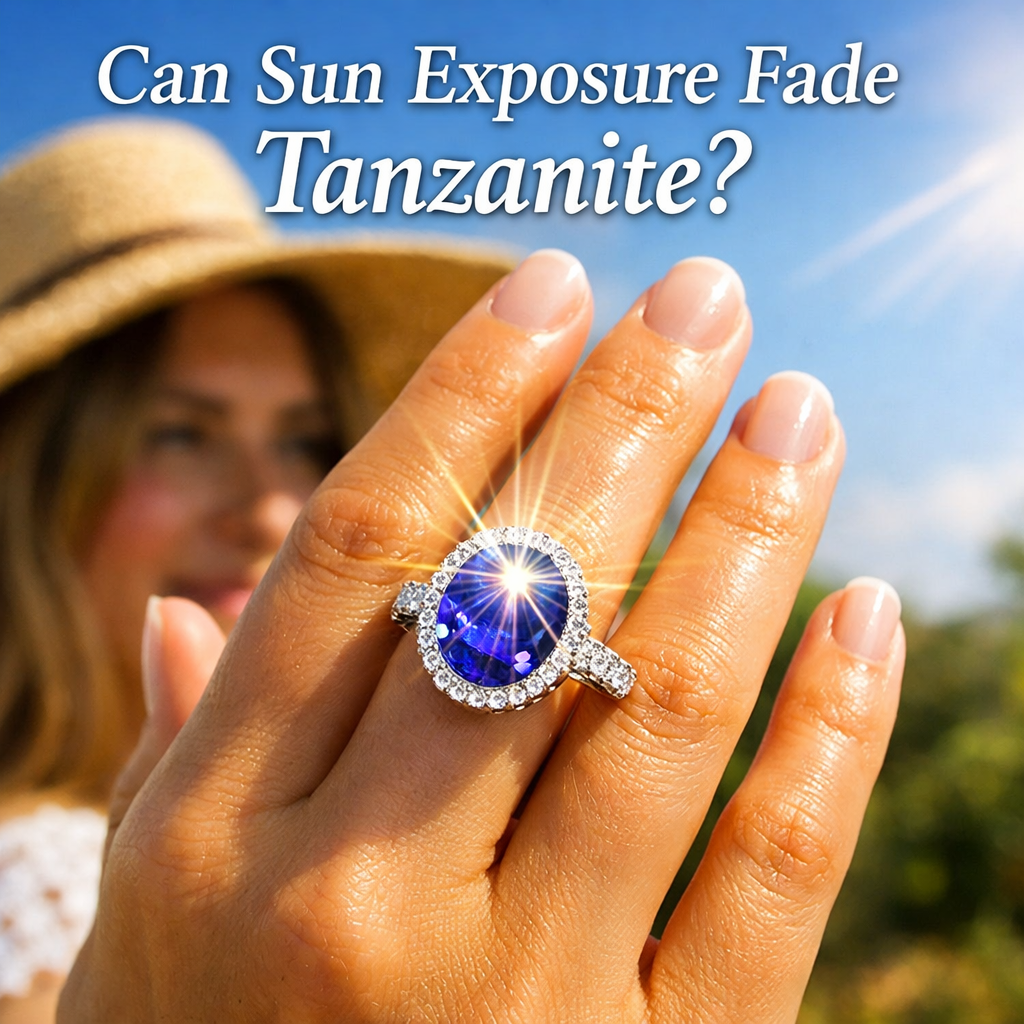 Does Tanzanite’s Color Fade with Sun Exposure?
