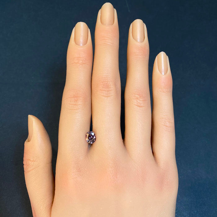 pinkish brown fancy tanzanite