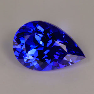 pear shape brilliant tanzanite