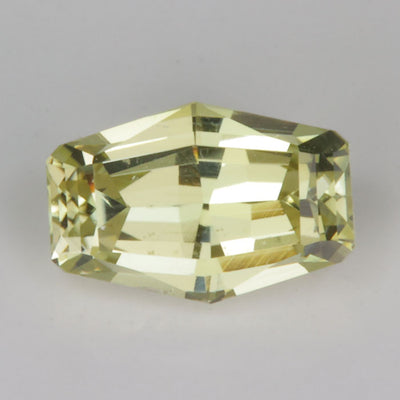 greenish yellow fancy tanzanite gemstone