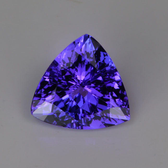 Natural Tanzanite Trillion Pair – 8 To 10 Ct Loose Gemstones, Certified, Eye Clean, Heated & GGL Certified