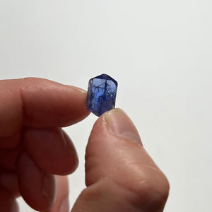 tanzanite violet and blue
