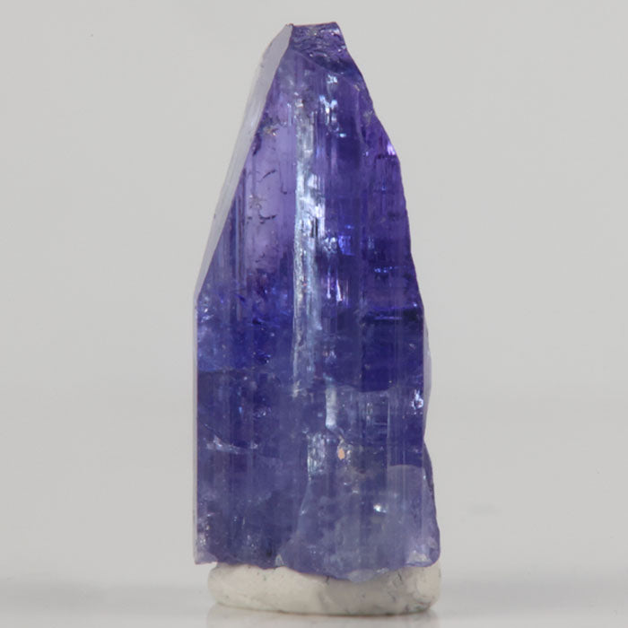 heated tanzanite crystal specimen