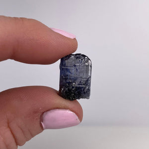 unheated tanzanite crystal mineral