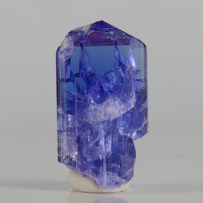 violet blue tanzanite mineral specimen