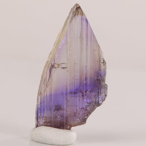 natural bicolor tanzanite crystal