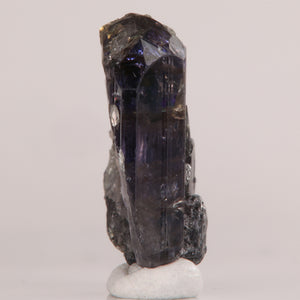 natural unheated tanzanite crystal on graphite