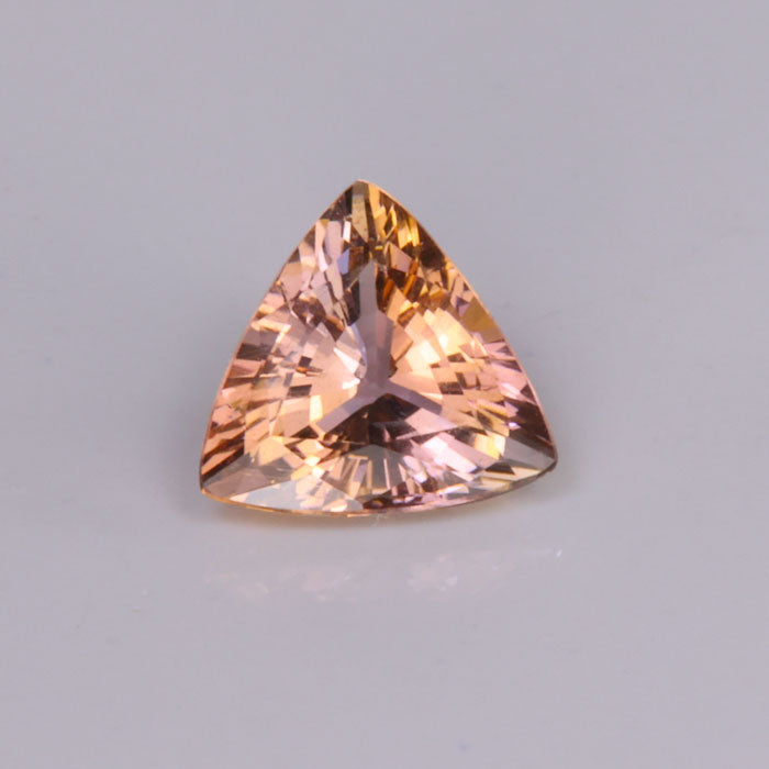 fancy pink orange tanzanite gemstone