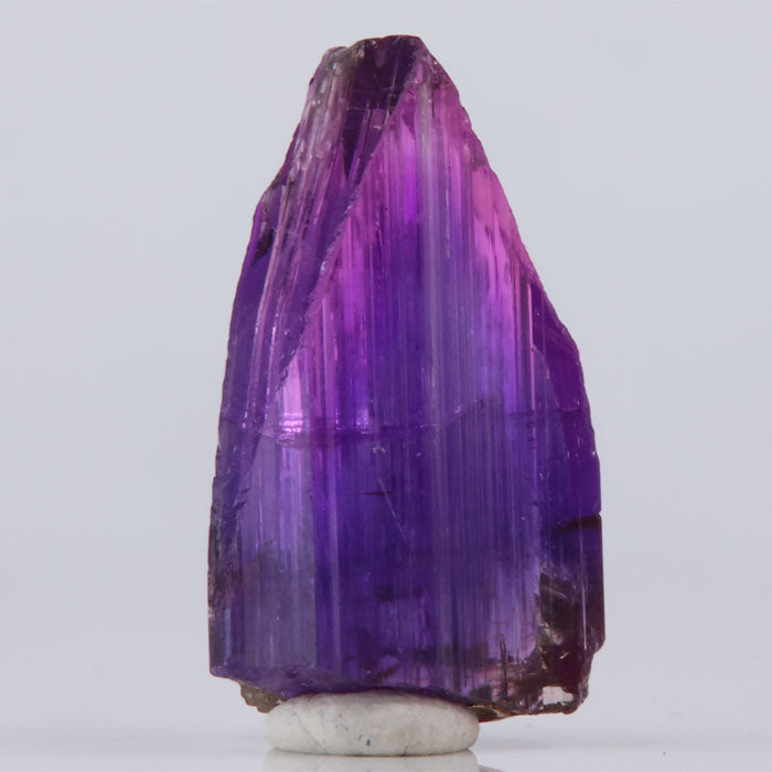 natural tanzanite crystal intense color