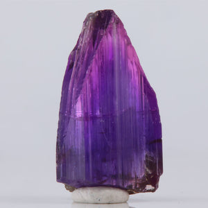 natural tanzanite crystal intense color