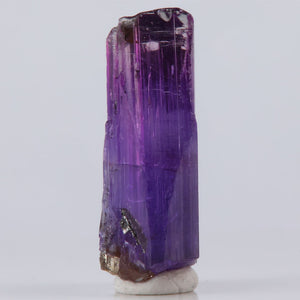 raw natural tanzanite crystal specimen