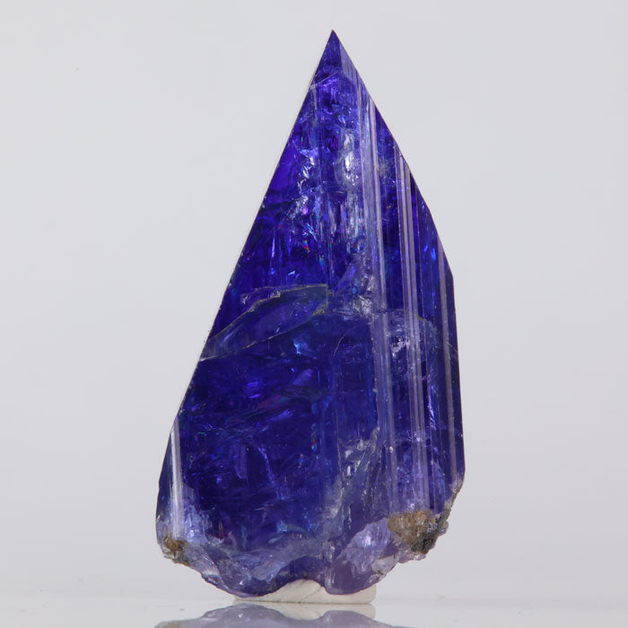 large tanzanite zoisite crystal deep color