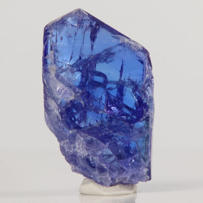 blue tanzanite mineral specimen
