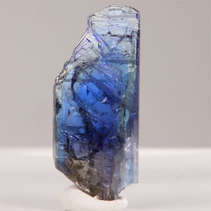 tall unheated tanzanite crystal