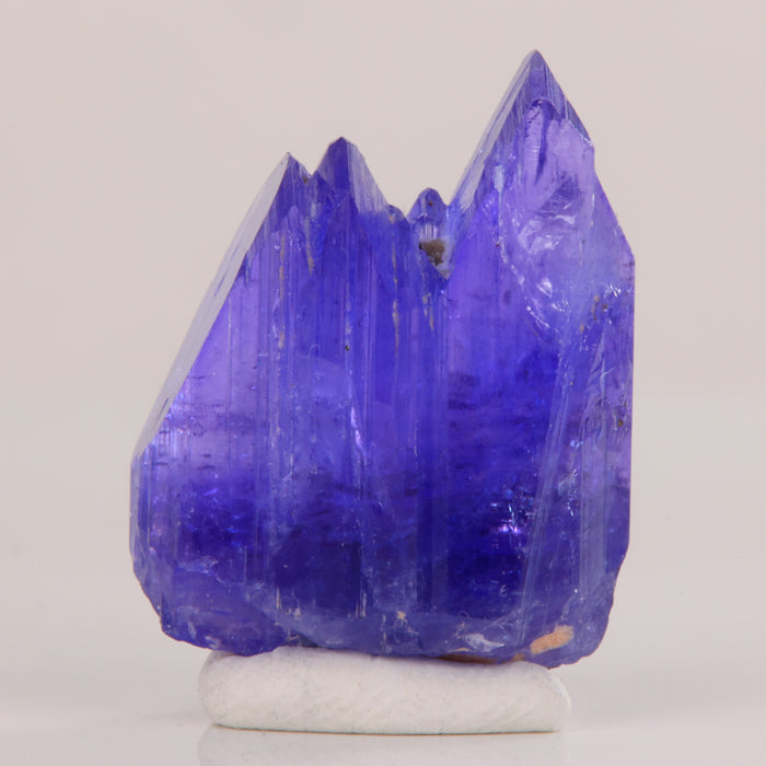 heated tanzanite crystal
