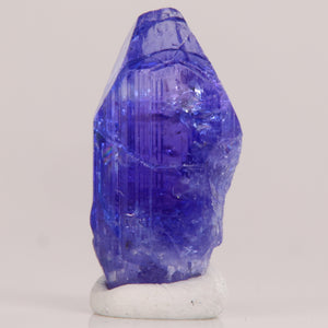 heated tanzanite crystal blue purple