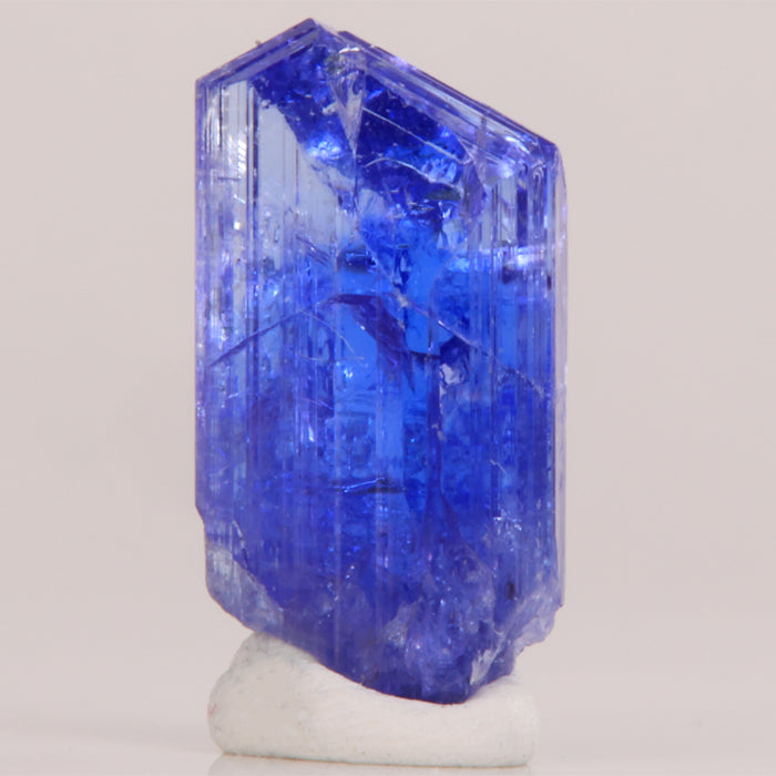 tanzanite crystal heated blue purple
