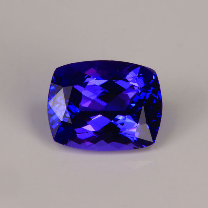 Antique Cushion Cut Tanzanite 3.34 Carats