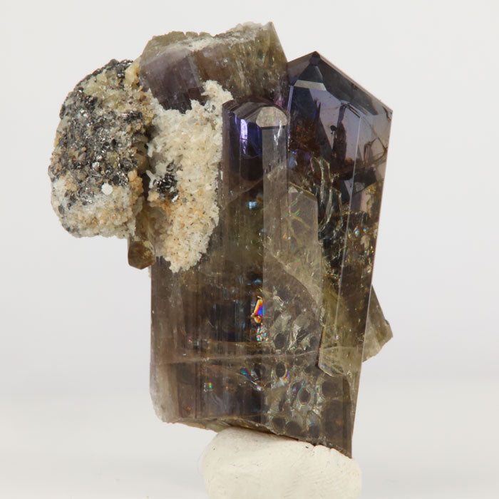 Unheated Raw Tanzanite Crystal Cluster Specimen
