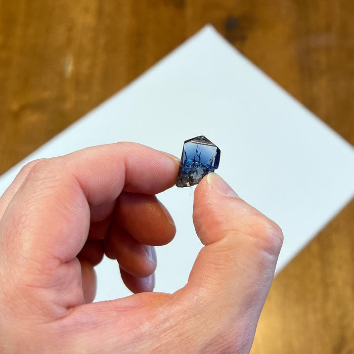Gemmy Natural Tanzanite Crystal 