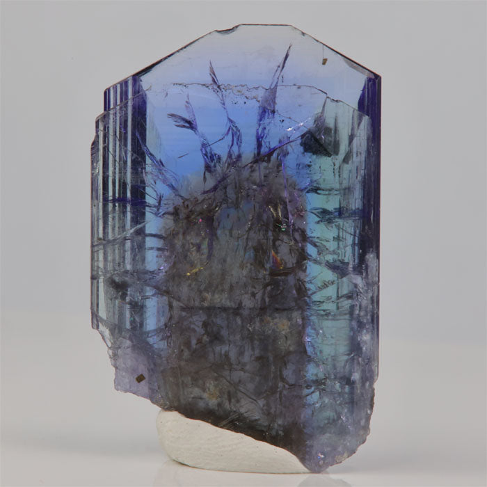 tabular tanzanite crystal raw natural