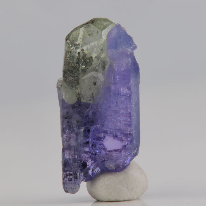 tanzanite crystal with diopside rare