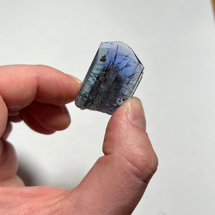tanzanite crystal tabular shaped 