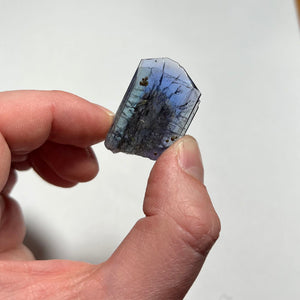 tanzanite crystal tabular shaped 