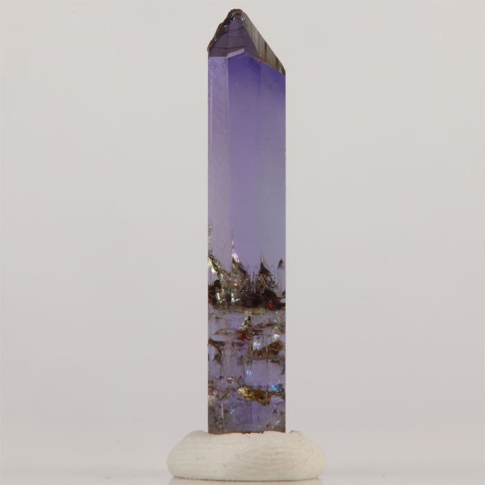 purple tanzanite crystal gemmy