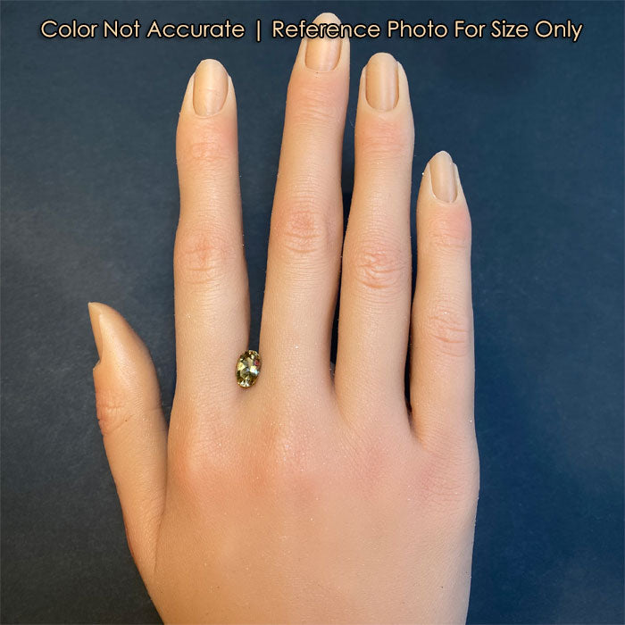 fancy yellow tanzanite on hand