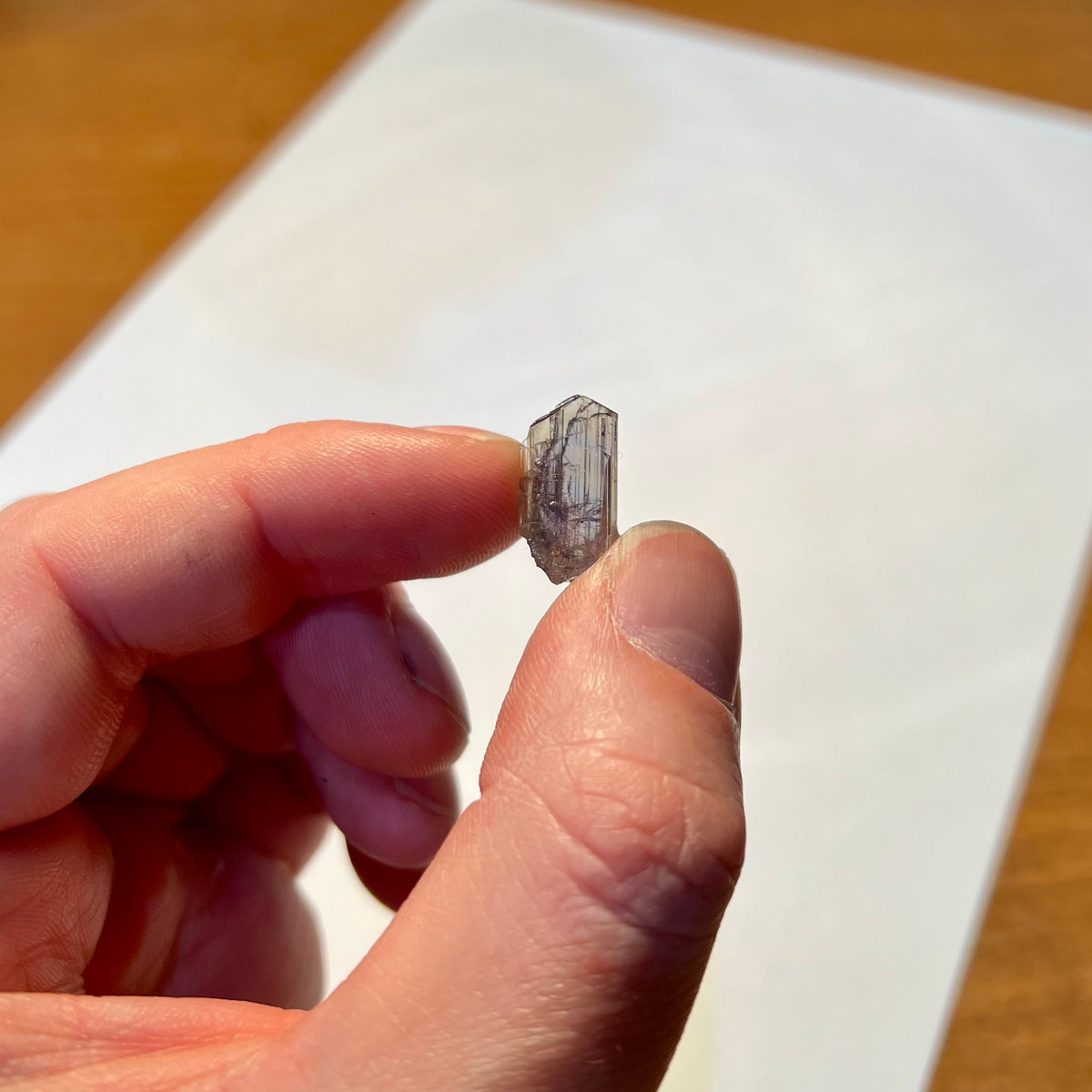 tanzanite crystal specimen