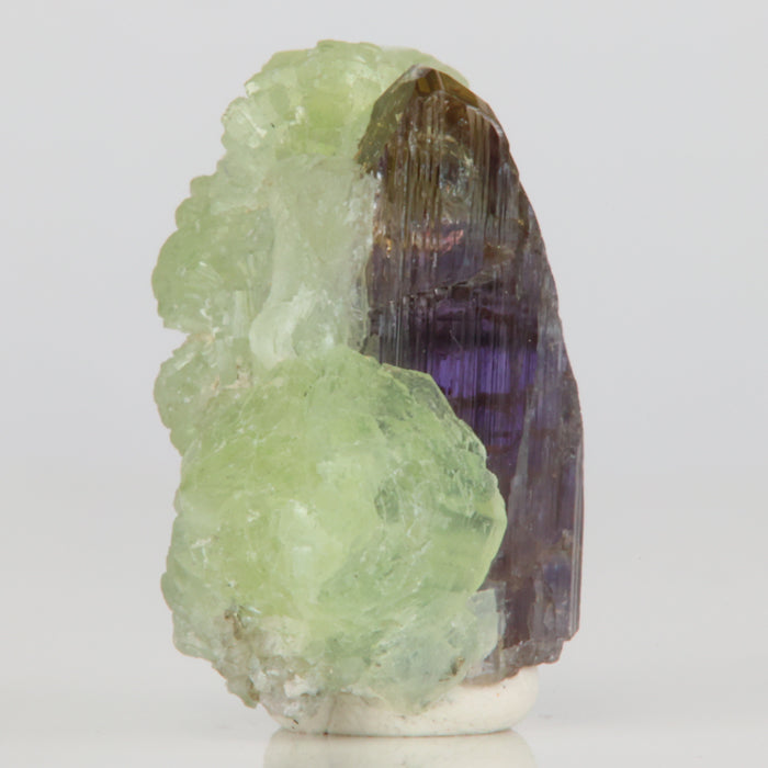 Tanzanite Crystal and Prehnite
