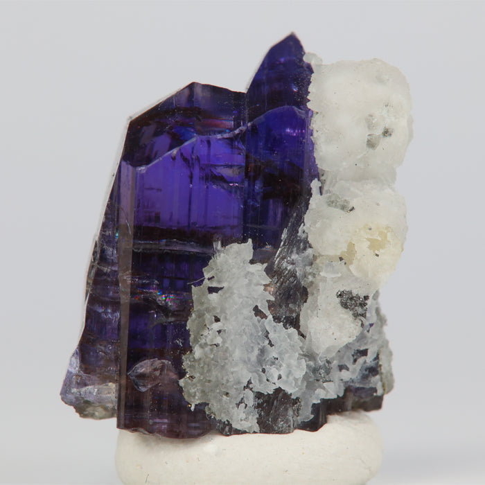 Tanzanite Calcite Crystal Specimen from Tanzania