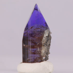 Deep Purple Tanzanite Crystal Specimen