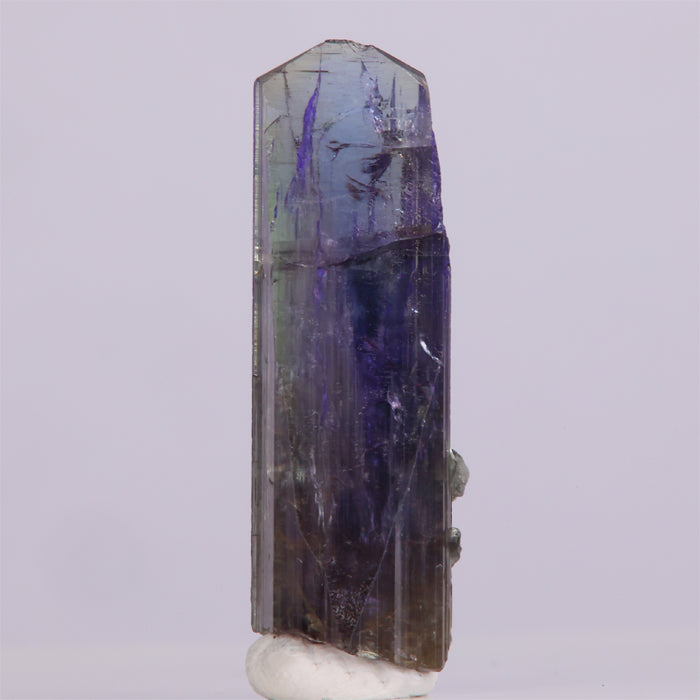 Blue Green Natural Tanzanite Crystal Specimen