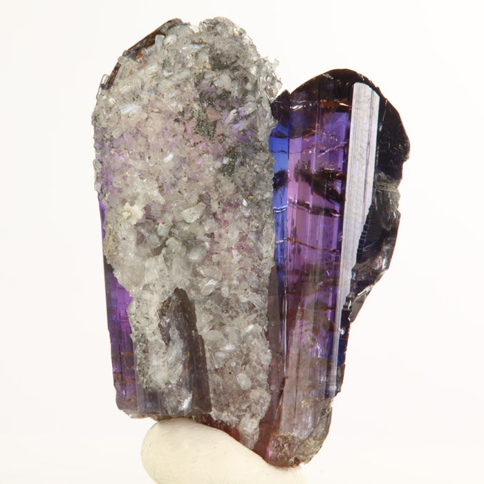 Unheated Raw Tanzanite Crystal Specimen Tanzania