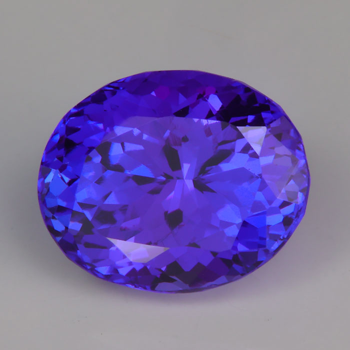 tanzanite gemstone oval cut rare blue violet