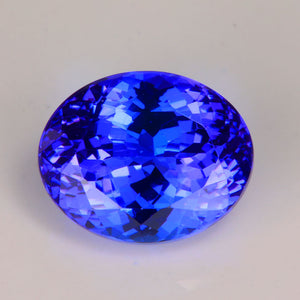 Oval Tanzanite Violet Blue Exceptional