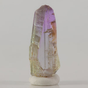 bicolor purple yellow tanzanite crystal