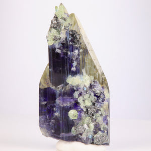 Natural Bicolor Unheated Tanzanite Crystal
